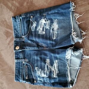 American eagle jean shorts size 2